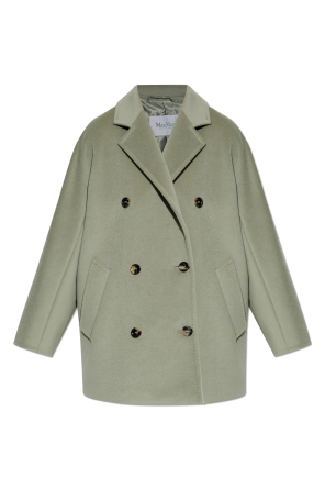 Green Wool coat FERRAGAMO - Vitkac Italy